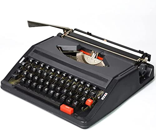 Traditionelle tragbare manuelle Schreibmaschine, Vintage, klassisch, Retro, alte Schreibmaschine für Schriftsteller, schlanke und langlebige Schreibmaschine, klassische Textverarbeitung mit