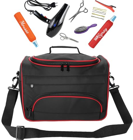 Zjyufy Große Kapazität Friseur Tragetasche Multifunktions Portable Friseur Reise nach Hause Haar Stylist Werkzeugtasche
