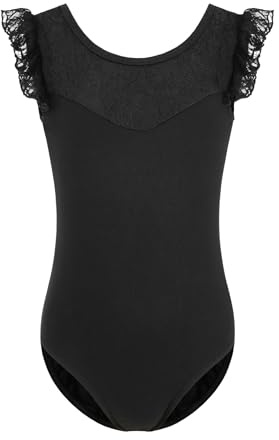 ZYXWVU Ballett Trikot Mädchen Ballett Body Mädchen Kurzarm Gymnastikanzug Trikot für Kinder
