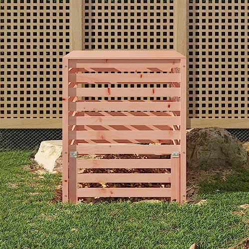 Home Garden Komposter 82,5 x 82,5 x 99,5 cm Massivholz Douglas