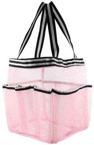 HAPINARY Netz Kosmetiktasche Dusch-Organizer Aus Nylon Großes Fassungsvermögen Tragbare Aufbewahrungsbox Für Reise Und Outdoor