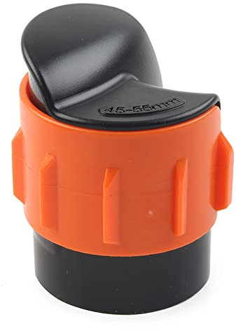 Bacar 1 PC Kunststoff Motorrad Gabel Öl Dichtung Werkzeug, Orange Motorrad Dichtung Öl Reiniger, Motorrad Vorderrad Gabel Reiniger 45~55mm, Motorrad Stoßdämpfer Gabel Dichtung Reinige