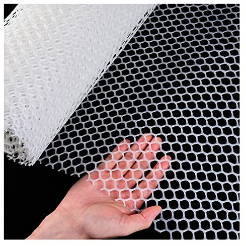 Maschendrahtzaun aus Kunststoff, sechseckiges Geflügelnetz aus Kunststoffgeflecht, langlebiges Hühnernetz und Gartennetz, Balkonschutznetz für die Geflügelzucht, Zaunschutz (1,2 x 30 m)