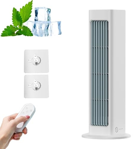 Breezamax, Breeze Max Ac, leise, tragbare Klimaanlage, schlägt die sengende Hitze und Luftfeuchtigkeit sofort, klein und kompakt, Kopf-hohe Windkühlung, Wandmontage