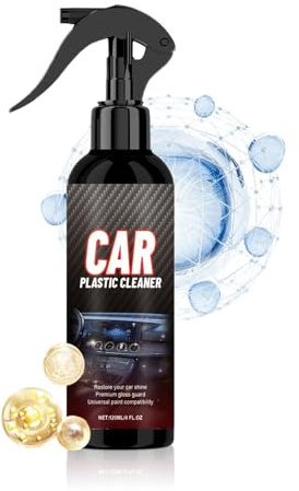 Limpiador De Cuero Para Interior Del Automóvil | 120 ml Líquido Multiusos Sin Frotar | Limpiador De Salpicadero De Coche - Para Camión Descapotable Golf Garaje Hogar Debajo Del Asiento Techo Tablero