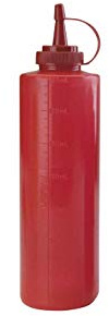 LACOR 61970R Flasche 700 ml, rot