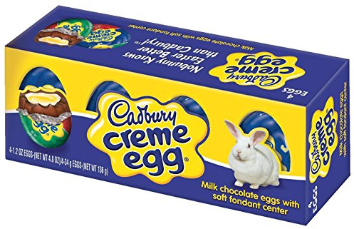 Cadbury Crème Eggs - 1.2 Ounce (Pack of 4)