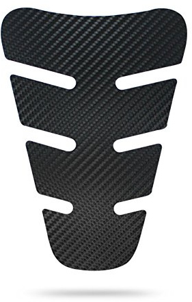 Motoking Tankpad Carbon DUCA-Two Tankaufkleber, Tankschutz, Lackschutz, Aufkleber Pad für Motorrad Tank - in 3 Farben erhältlich - SCHWARZ