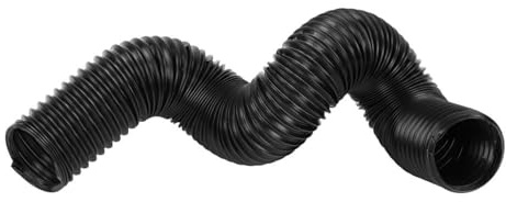 VOBOR Tubo de entrada de aire universal,Tubo de admisión de aire 76mm flexible tube,manguera de silicona extensible a 1 metro