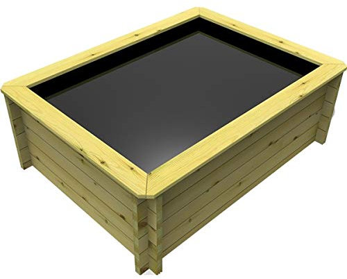 The Garden TImber Company Wooden Fish Ponds 1.5x1m 697mm Height 634L