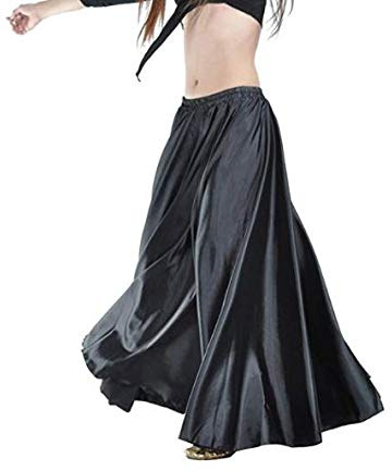 Gonna a Ruota Intera Costume di Danza del Ventre Swing Costume di Pancia Vestito da Ballo Abiti da Ballo per Donna Ballerino Professionista Abito Lungo in gonne di Chiffon