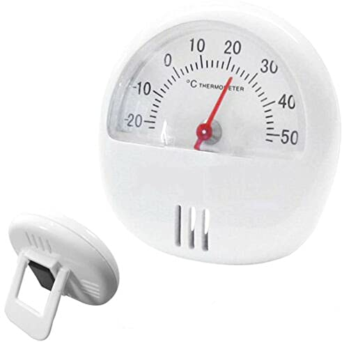Rysons Handy Mini Magnetic Kitchen Gadget Thermometer With Stand Room Fridge/Freezer Temperature Gauge Dial Shed