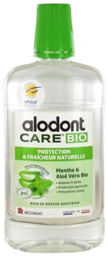 Alodont Care Bain de Bouche Quotidien Protection & Fraîcheur Naturelle Bio 500 ml
