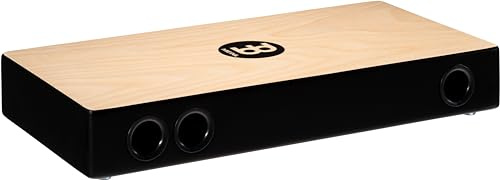 Meinl Percussion Travel Slaptop Cajon - Flache Reisehandtrommel für unterwegs mit Snare - Schlagfläche Baltische Birke (TTOPCAJ1)