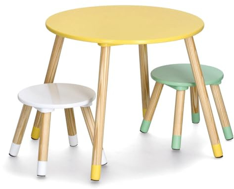 Zeller 13533 Kinder-Sitzgarnitur, 3-TLG., MDF/Kiefer