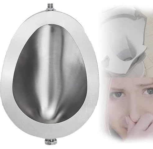 RVUEM Urinal FüR MäNner Und Erwachsene, Wandmontierte Vertikale Toiletten, Urinale FüR MäNner Aus Edelstahl, Urinal FüR öFfentliche Toiletten, Wird In Privathaushalten/Hotels/Schulen