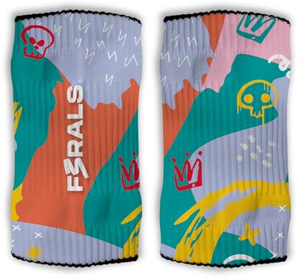 F3RALS Svettband armband | Bomull absorberande och andningsbar korsträning - tennis gym sport - maskintvättbar unisex