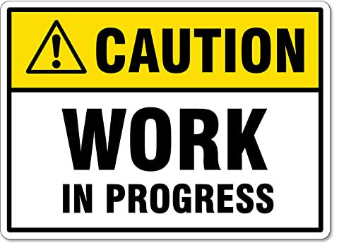 Attenzione Lavori In Corso Cartello Segnaletica Di Sicurezza Sicurezza Del Sito Segnali Di Avvertimento Poster Metallo Decorative Targa In Metallo Retrò Cartello Decorativo In Metallo S