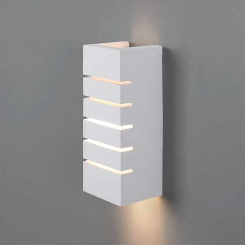 B·LED BARCELONA LED - Aplique de pared escayola Line - 1 x E14