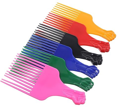 FRCOLOR 6pezzi Pettini Per e Pettini Antistatici Per Acconciature Per Parrucchieri e Adatti