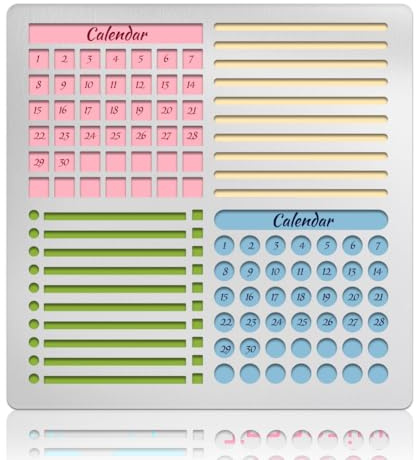 UNICRAFTALE Metallschablone Für Basteltagebuch Schablone Aus Edelstahl Wiederverwendbare Vorlage Zum Holzbrennen Punktjournale Vorlage Zum Journaling Holzschnitzen Zeichnen Gravieren Scrapbooking