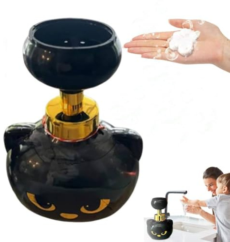 Dispenser di Sapone a Zampa di Gatto - Dosatori Riempibili con Bottiglia Pressa per Disinfettante Mani, Creano Bolle a Forma di Zampa, Pompa per Shampoo, Perfetto Regalo per Amanti dei Gatti