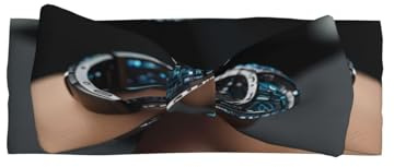 Pulsera estampada con lazo para bebé, diadema elástica, adecuada para fiestas de recién nacidos, sesiones de fotos y uso diario