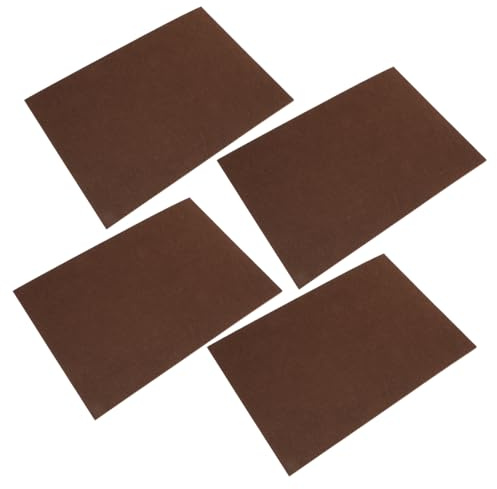 Gatuida Cuscinetti Protettivi per Mobili e Tappetini Antiscivolo Adesivi in Feltro Spesso 5 Mm, Protezione Silenziosa per Pavimenti in Legno, Piastrelle e Laminato, Set da 4 Pezzi per Sedie e Tavoli