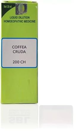 Homeopathy Coffea Cruda 200 CH (30ml) (1.0 fl oz) -SPJ