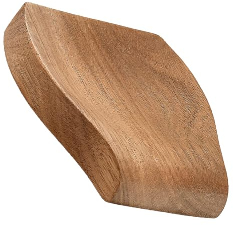 Veemoon Repose-cuillère en Bois D’acacia, Support de Louche Résistant la Chaleur, Porte-cuillère Cuisine Marron, Compatible Lave-vaisselle, Organise Ustensiles pour Plan de Travail