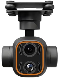 Drone Accessories， Caméra D'imagerie Thermique Haute Définition C12 2K, Suivi Dynamique À Cardan À Double Lumière Stabilisé À Trois Axes, Compatible for DJI,for Replacement Parts
