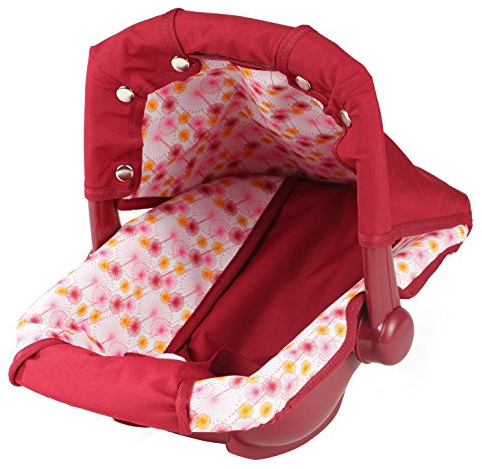 Götz 3401945 Puppen Babytrage & Autositz (36 x 40 x 29 cm) für alle Babypuppen von 30 cm bis 46 cm und Stehpuppen von 45 cm bis 50 cm