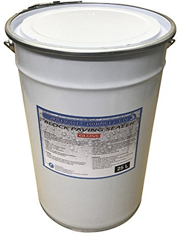 Block Paving Sealer - Gloss Finish Block Paving Seal Sealant (25 litres (with Anti-Slip))