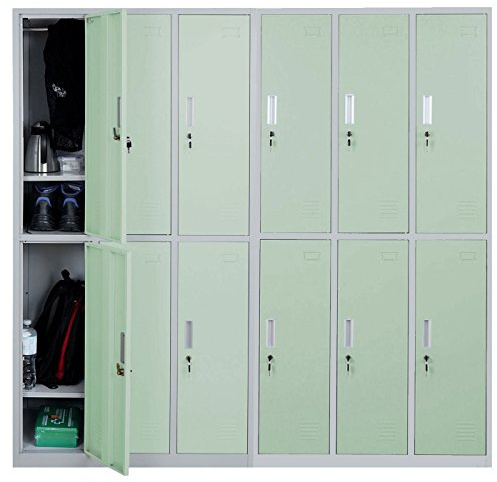 Mendler taquilla Boston T829, taquilla para objetos de valor 12 compartimentos, gris