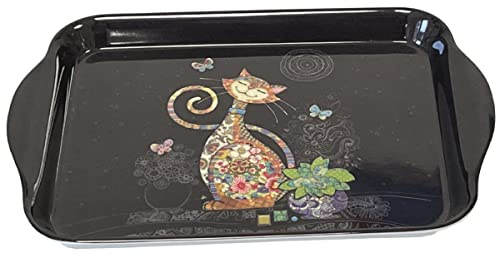 KIUB - PME03C04 - liten individuell serveringsbricka Bug Arts Jewels katt