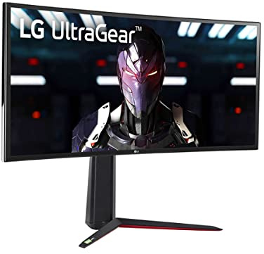 LG 34GN850-B 34 Inch 21: 9 UltraGear Curved QHD (3440 x 1440) 1ms Nano IPS Gaming Monitor with 144Hz and G-SYNC Compatibility - Black