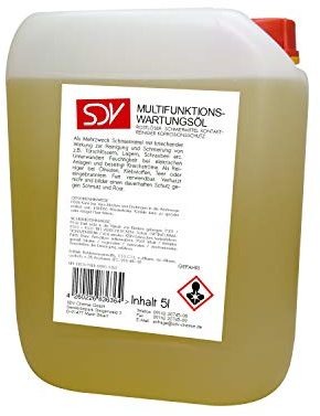 SDV Chemie Multifunktionsöl 4x 5 Liter Wartungsöl Schmiermittel Rostlöser 20L