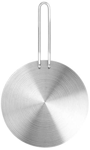 Felenny Plaque de Diffusion de Chaleur Diffuseur de Chaleur en Acier Inoxydable Convertisseur de Plaque à Induction Plaque de Cuisson Électrique à Gaz Plaque Adaptée à La Casserole en Fer