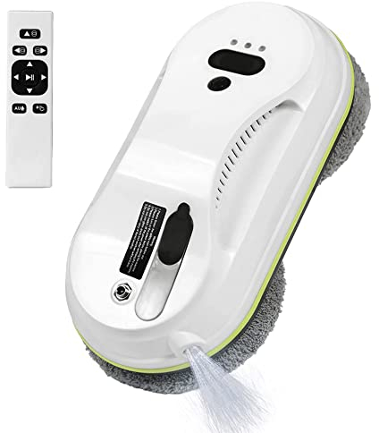 ZTBGY Window Cleaner Robot with Auto Water Spray,Window Vacuum Cleaner Smart Glass Cleaning Robot Intelligent Automatic Cleaner Robot for Outdoor/Indoor Windows,for All The Smooth Surfaces