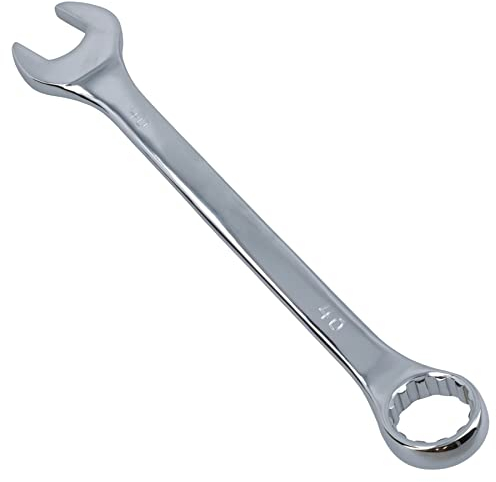 40mm Metric Combination Combo Ring Spanner Wrench Extra Long Bi-Hex Ring