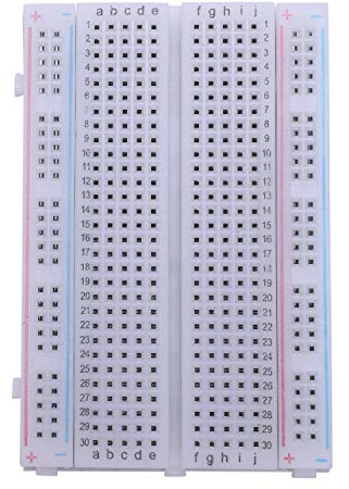 Bahderaus Protoboard 400 Contacts Breadboard Prototyping Board without Soldering