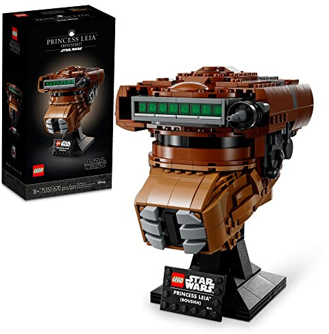 LEGO 75351 Star Wars Princess Leia (Boushh) Helmet Celebrate the 40th Anniversary of a Classic Scene With This Buildable Display Piece18+ 670 Pieces