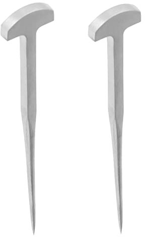 ERICAT Coltello da Sashimi a Punta di Anguilla in Stile Giapponese da 2 Pezzi Strumenti for Chef di Sushi in Acciaio Inossidabile a Forma di T for Cucina Domestica Ristorante / 78