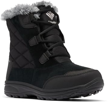 Columbia Womens Ice Maiden Shorty, Black/Columbia Grey, 10