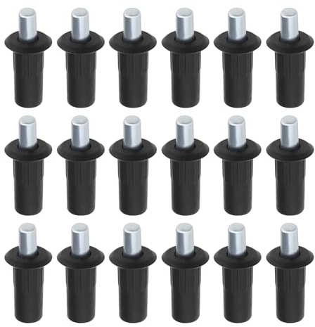 Be In Your Mind 50 Stück Federbelastete Reparaturstifte für Schranktüren Ersatz Dämpfer Jalousien Reparaturstifte geeignet für Lamellen Schränke Möbel Jalousien Fensterlamellen Werkzeug