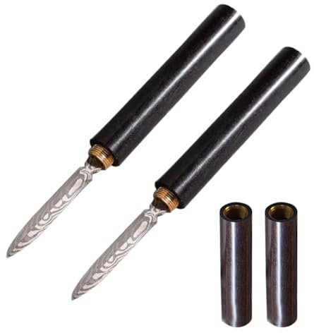 Tea Knife Ice Picks for Breaking Ice, haowei 2Pcs with Safety Cover Tea Cake Pick Tool for Breaking Prying Brick for Kitchen Bars Bartender for Tea Cake Picking Breaking Ice Brick