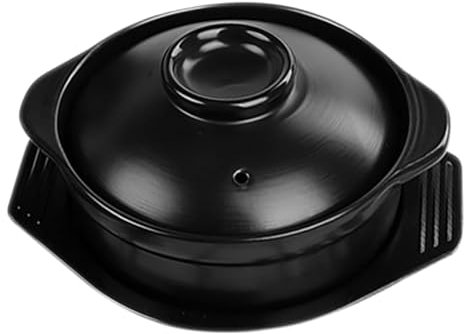Cabilock Olla De Cerámica Utensilios De Cocina Coreanos Capacidad Grande Tapa Incluida
