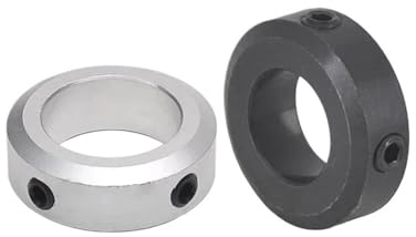 MJINA 1 pz SOH SOC Anello di Fissaggio for Collare Albero ID 6 mm - 50 mm Anello di Fissaggio Tipo Vite di Arresto Localizzatore di Fissaggio Albero Alluminio/Acciaio 45#(SOC15 15x24x10mm)