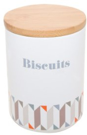Price & Kensington Geometric Biscuit Jar,Multicolour