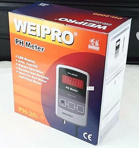 Marine Color PH-Metro e Controller Valore con sonda Ph2010